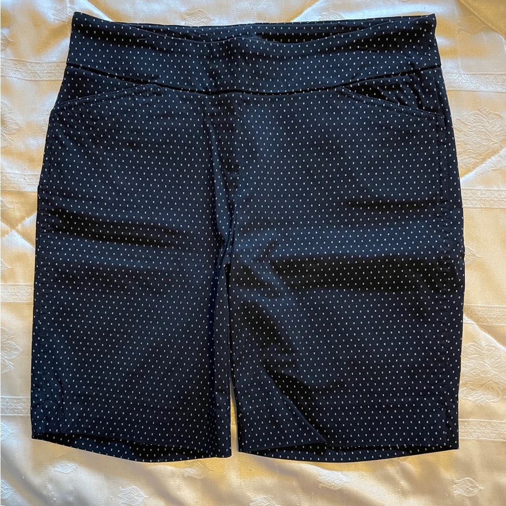 Hilary Radley Pull On Bermuda Shorts